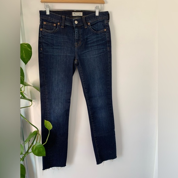 Madewell Women's Deep Indigo Skinny Jeans - Picture 1 of 8